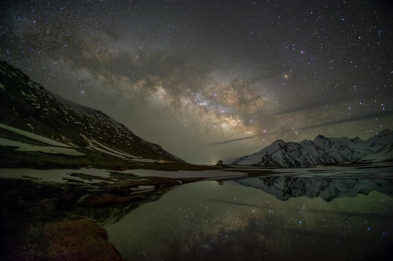 Mysterious Night Sky
